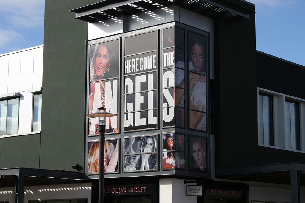 Victoria Secret Window Graphics