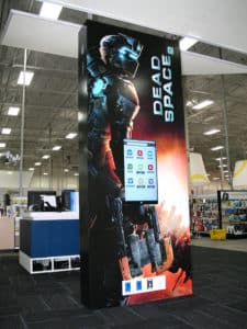 Best Buy retail graphics store sign