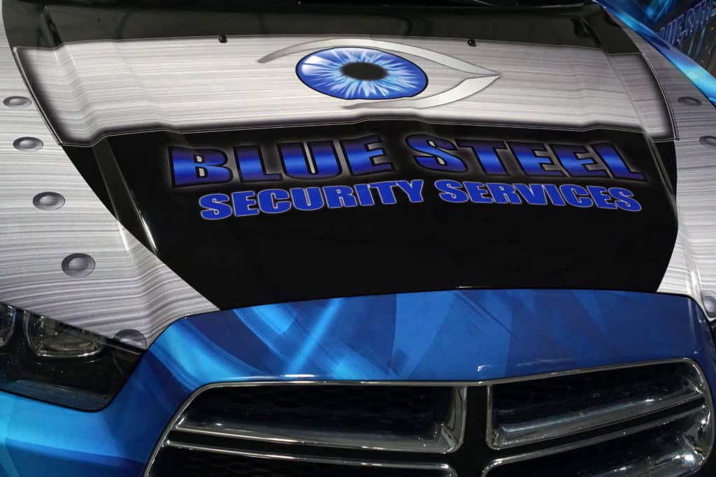 Blue Steel Fleet & vehicle wrap