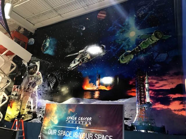 NASA corporate decor grpahics