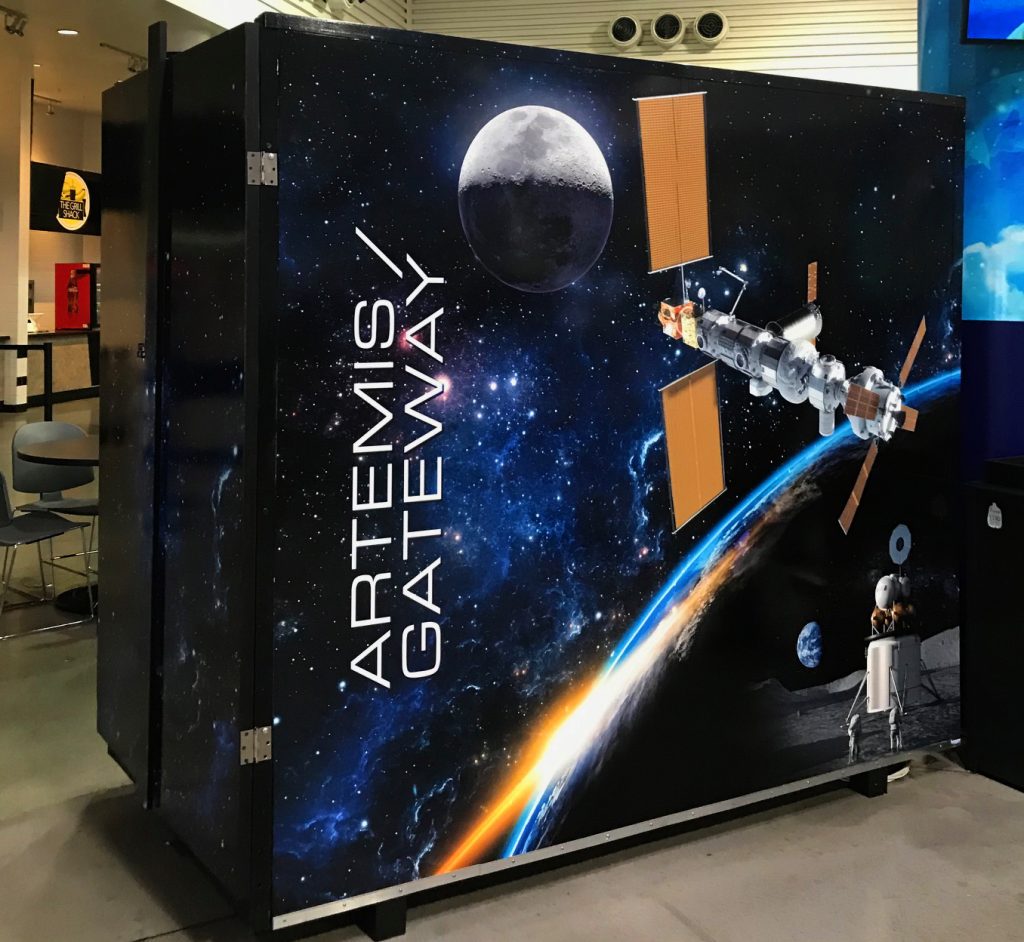 NASA corporate decor grpahics