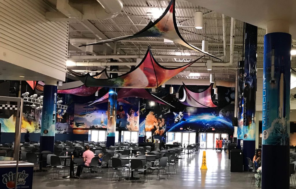 NASA corporate decor grpahics